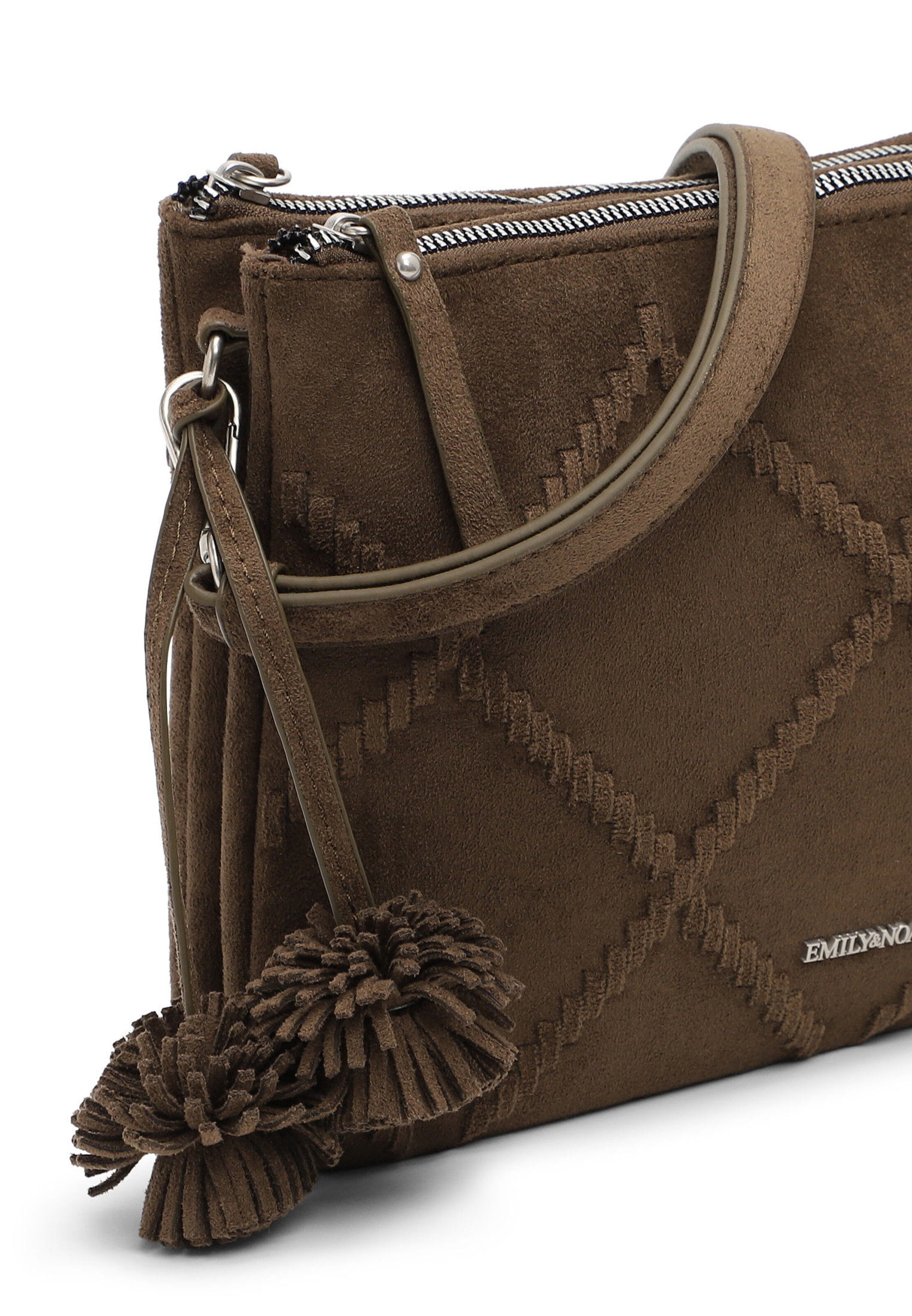 Borsa a spalla 'Leanne' di Emily & Noah in verde