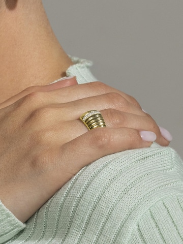 Luxenter Ring 'DORANE' in Gelb