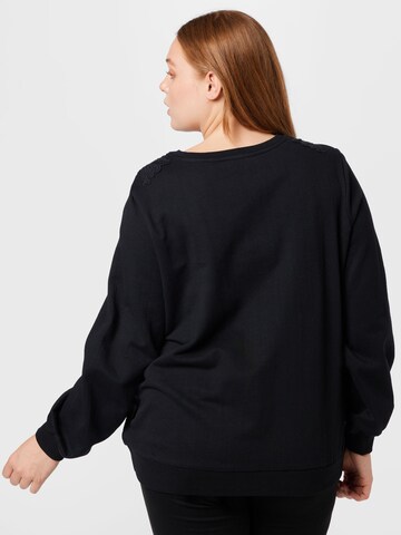 Dorothy Perkins Curve Sweatshirt in Schwarz