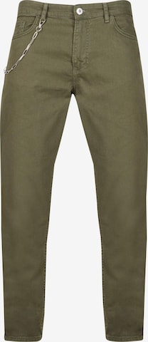 2Y Premium Regular Jeans in Green: front