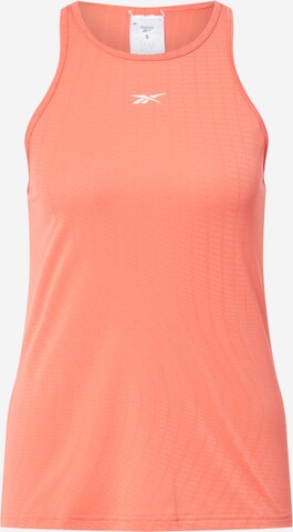 Reebok - Top desportivo 'United By Fitness' em laranja: frente