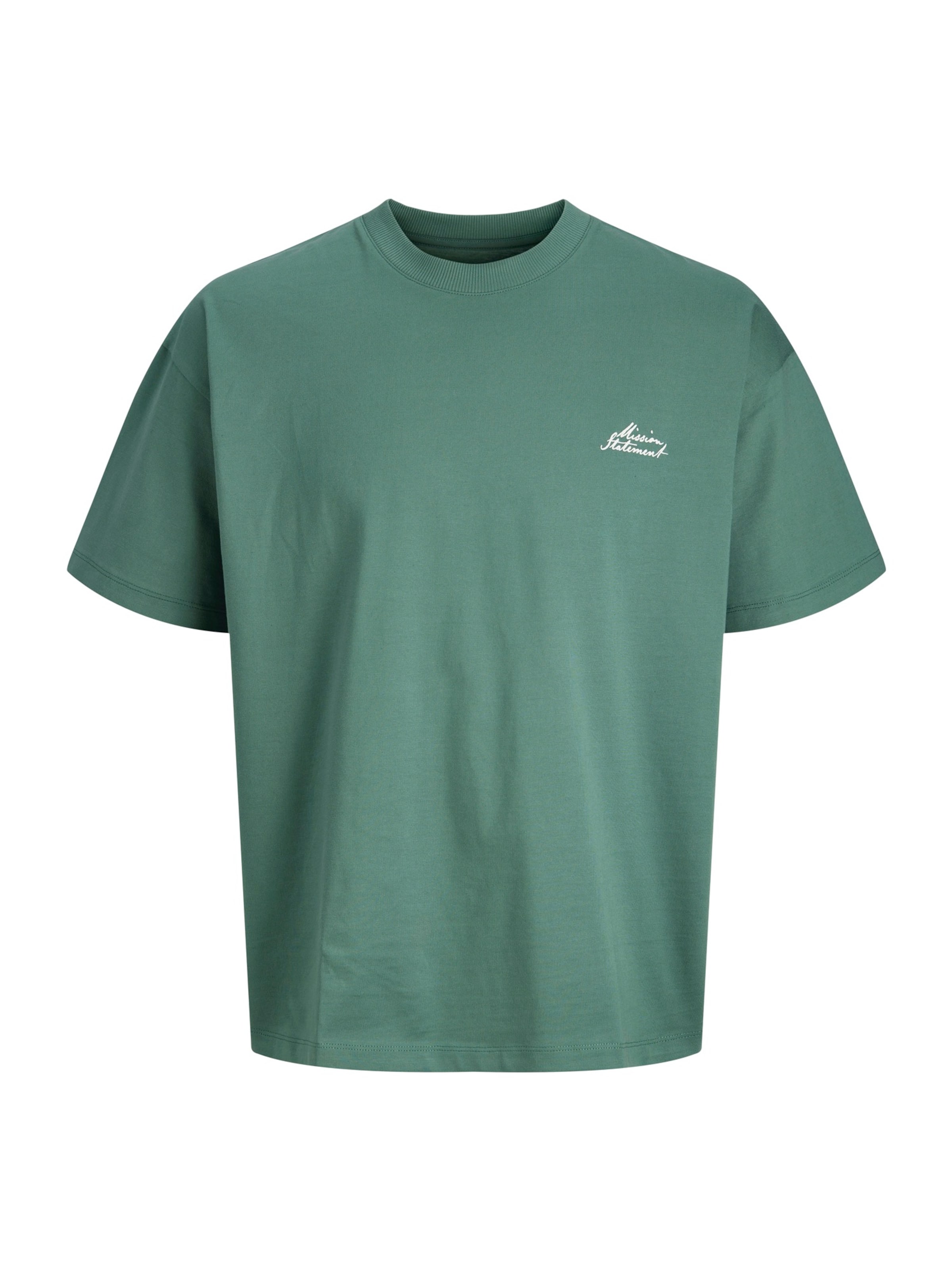 Maglietta 'JCODUST' di Jack & Jones Junior in verde: frontale