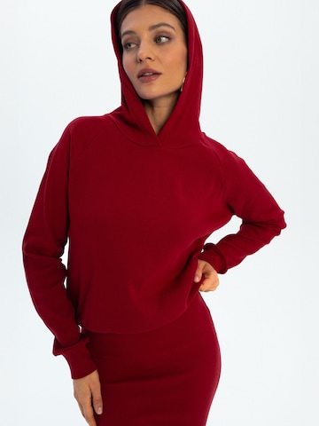 Nudyess - Sudadera 'Brooklyn' en rojo