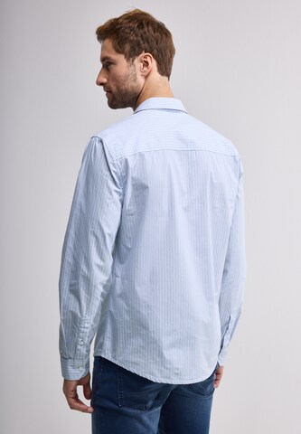 Street One MEN Regular Fit Hemd in Blau