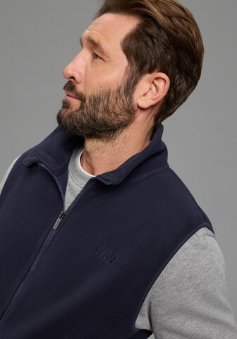 Man's World Vest in Blue