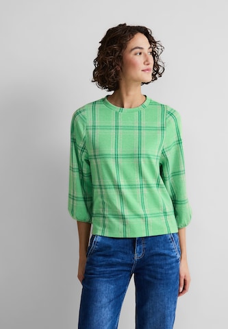 STREET ONE Shirt in Green: front