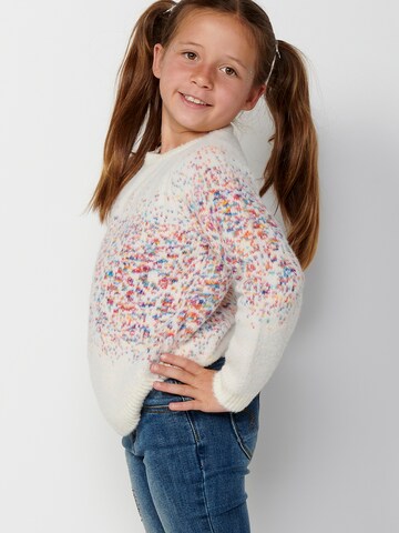 Pull-over KOROSHI en blanc