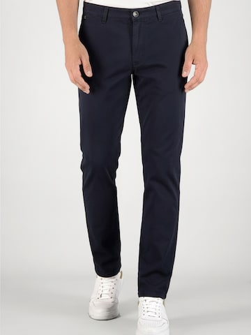 Gardeur Regular Chino trousers 'Benito' in Blue: front