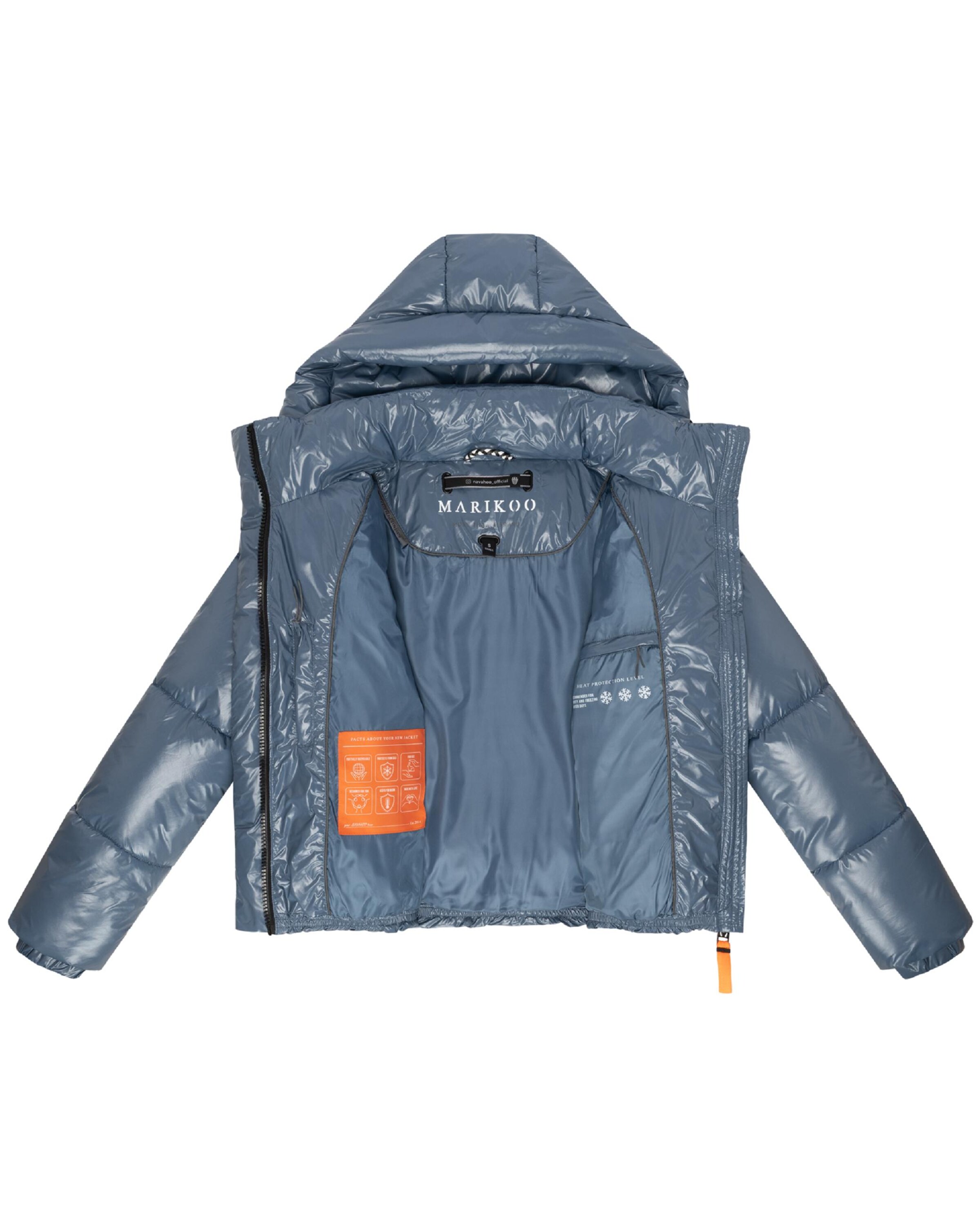 Veste d’hiver 'Skyraa 16' MARIKOO en bleu