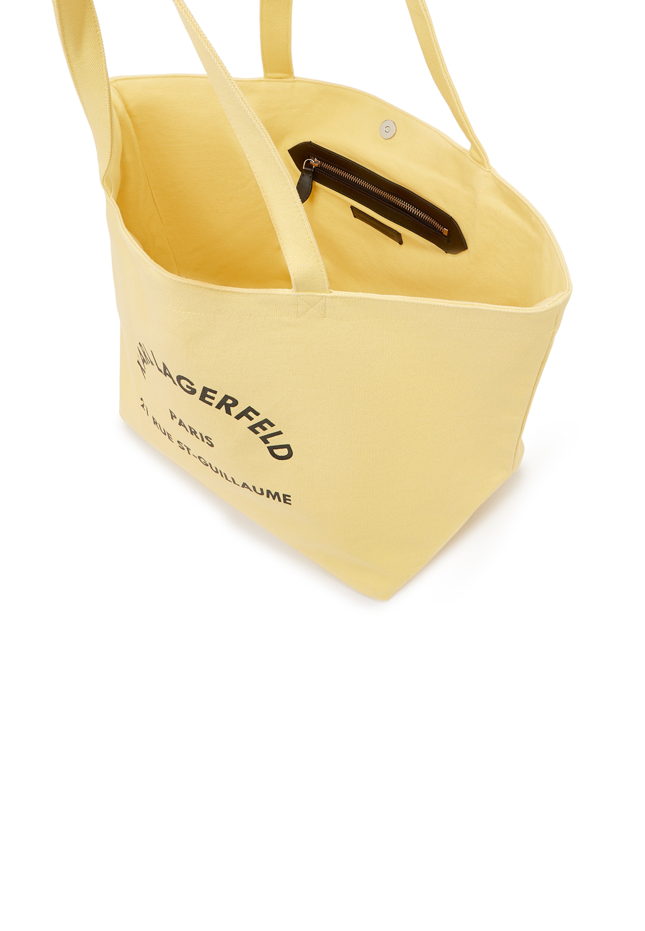 Karl Lagerfeld - Shopper 'Rue St-Guillaume' em amarelo