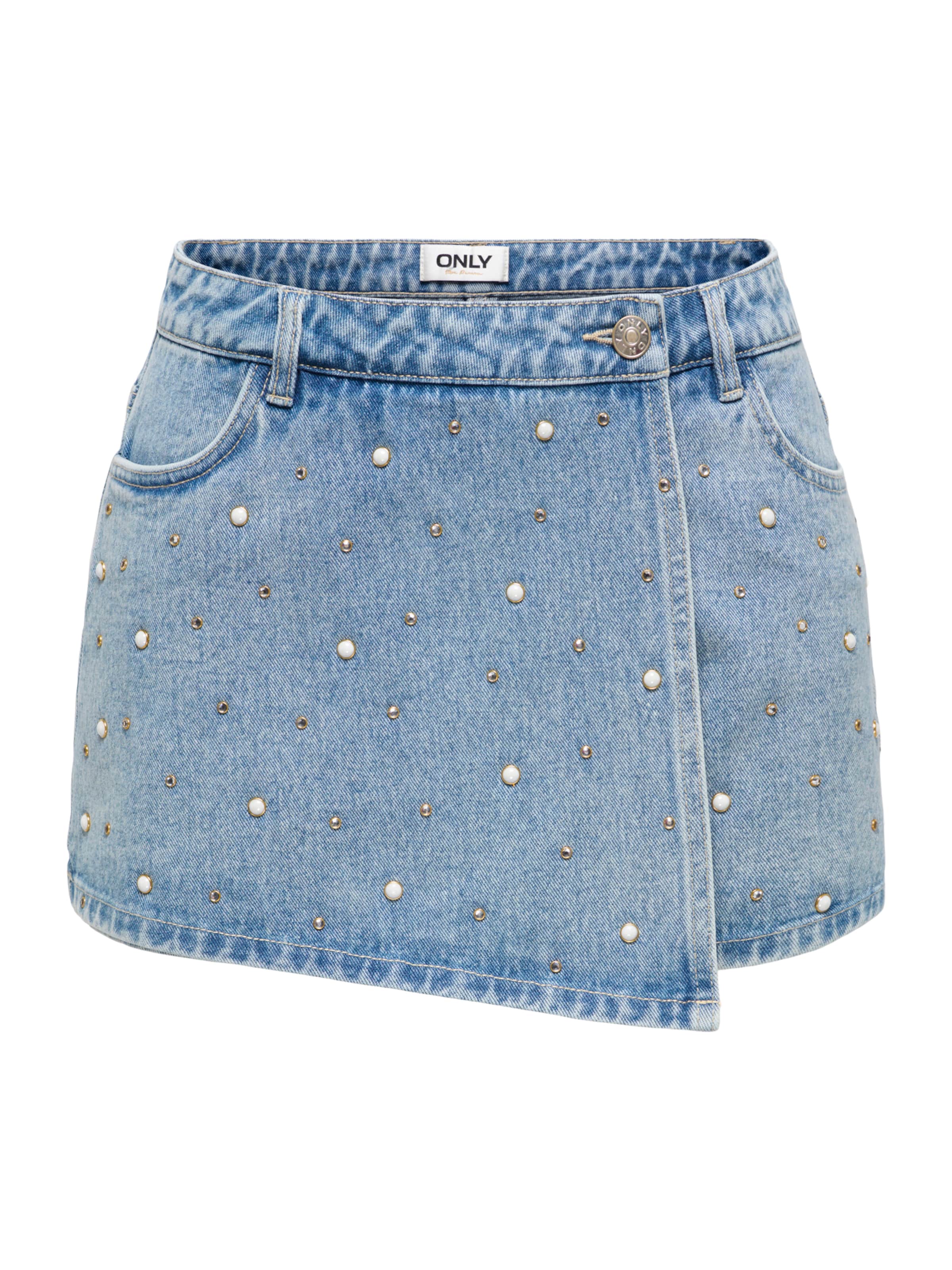 ONLY Nederdel 'ONLTEXAS' i 34 i blue denim, Produktvisning