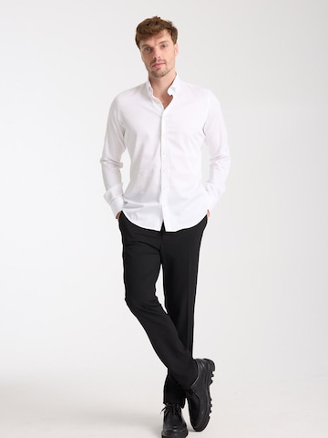 7Camicie Slim Fit Businesshemd 'Leonardo'‌‌‌‌‌‌ in Weiß