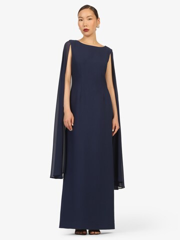 Kraimod Abendkleid in Blau: Vorderseite