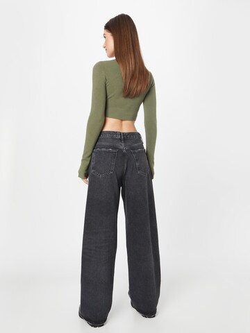 AGOLDE Wide leg Jeans 'Low Rise Baggy' in Black