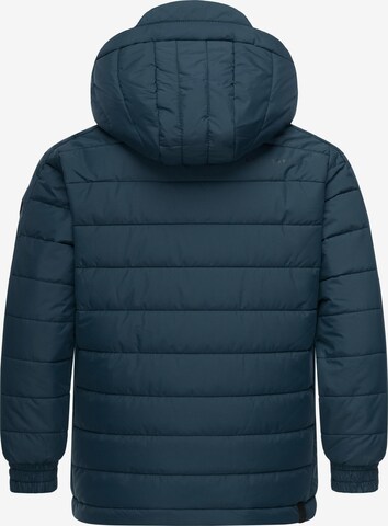 Ragwear Winter Jacket 'Coolio' in Blue