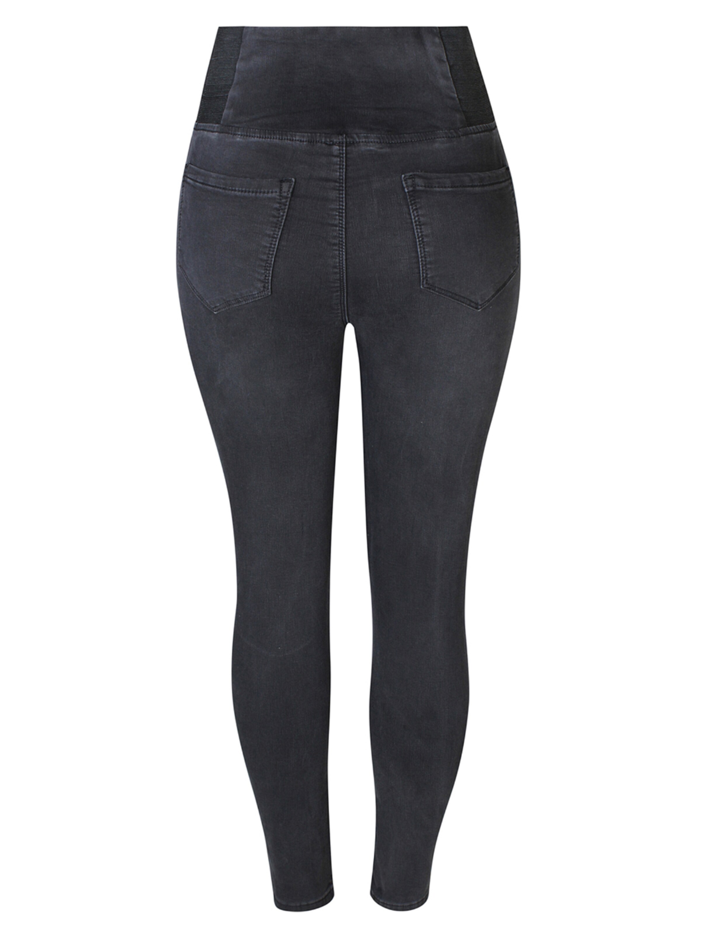 ze-ze Slimfit Jeggings 'Pixie 525' in Schwarz