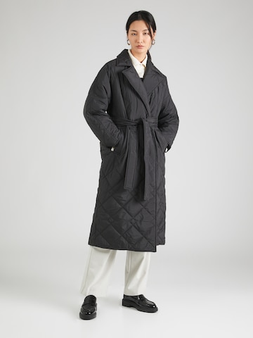 InWear Between-seasons coat 'Itone' in Black: front