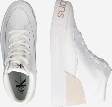 Calvin Klein Jeans High-Top Sneakers in White