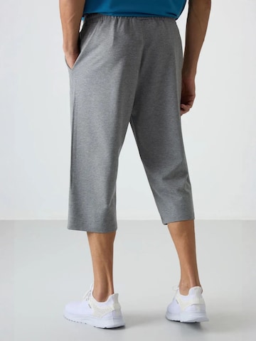 Wide Leg Pantalon Tommy Life en gris