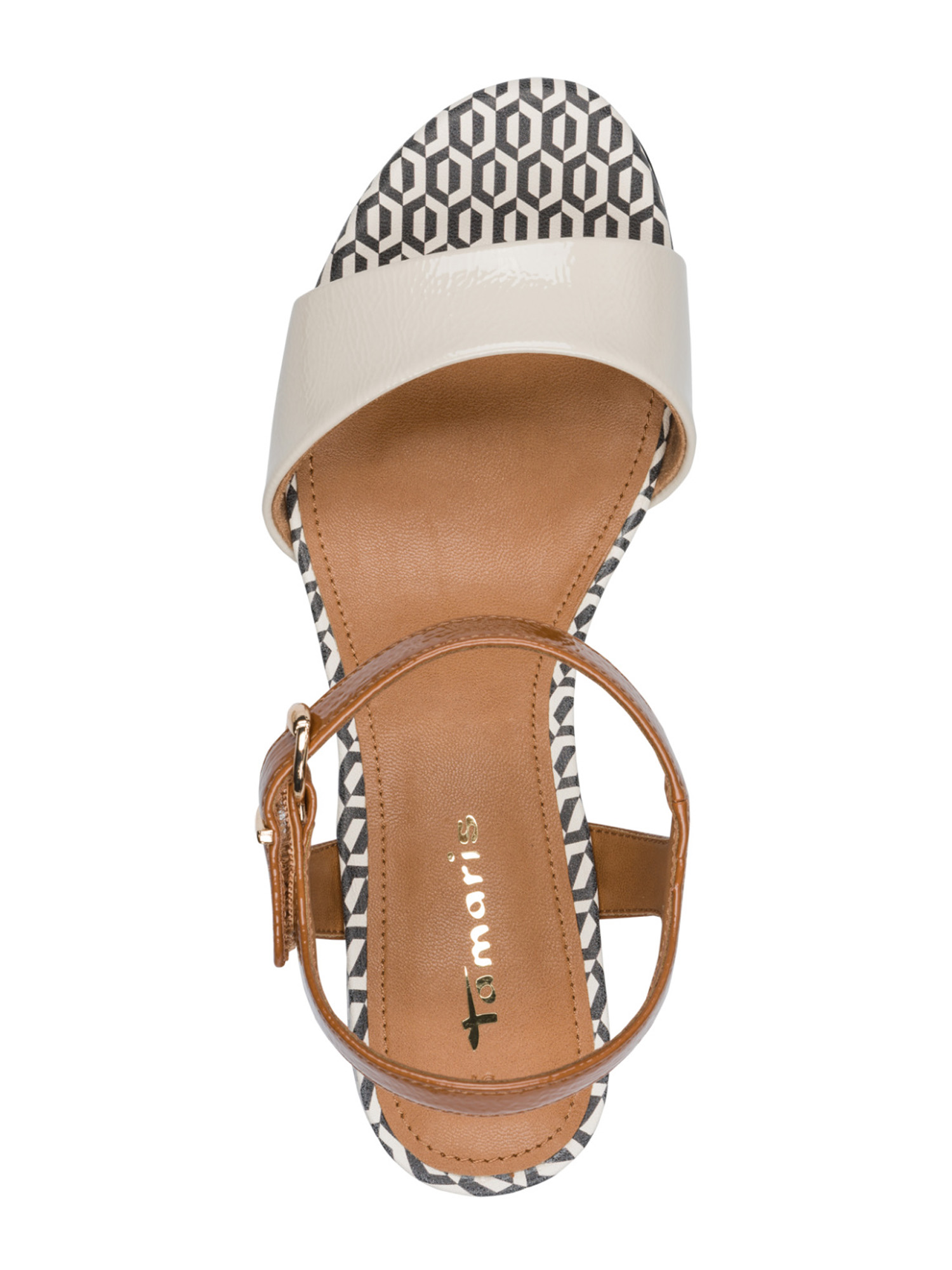 Tamaris Remienkové sandále - Béžová