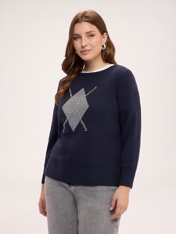 Fiorella Rubino Trui in Blauw