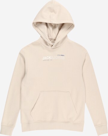 Jack & Jones Junior Sweatshirt in Beige: front