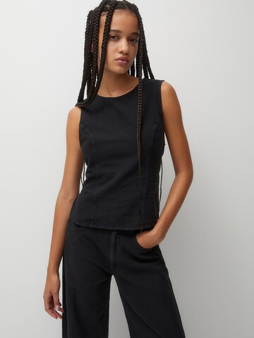 Pull&Bear Top in Grau: Vorderseite