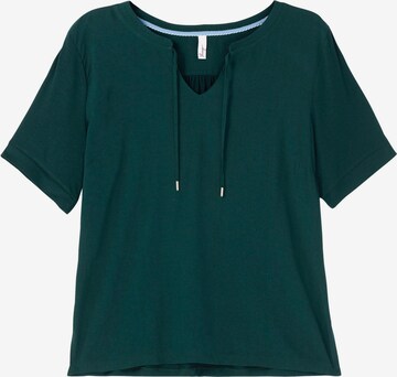 T-shirt SHEEGO en vert : devant