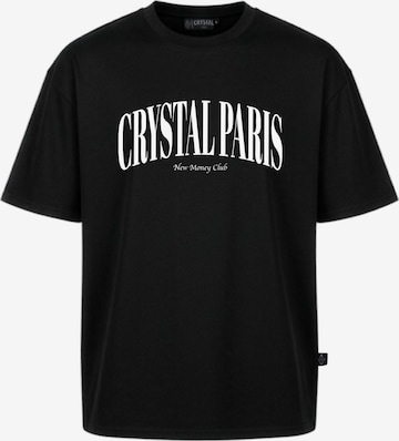 Crystal Paris Shirt 'Classics' in Zwart: voorkant