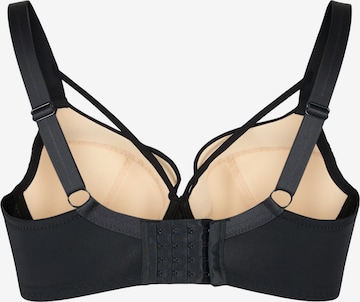 Push-up Sutien 'Lsida' de la Devoted by Zizzi pe negru