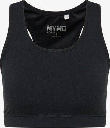 myMo ATHLSR Sports Top in Black: front