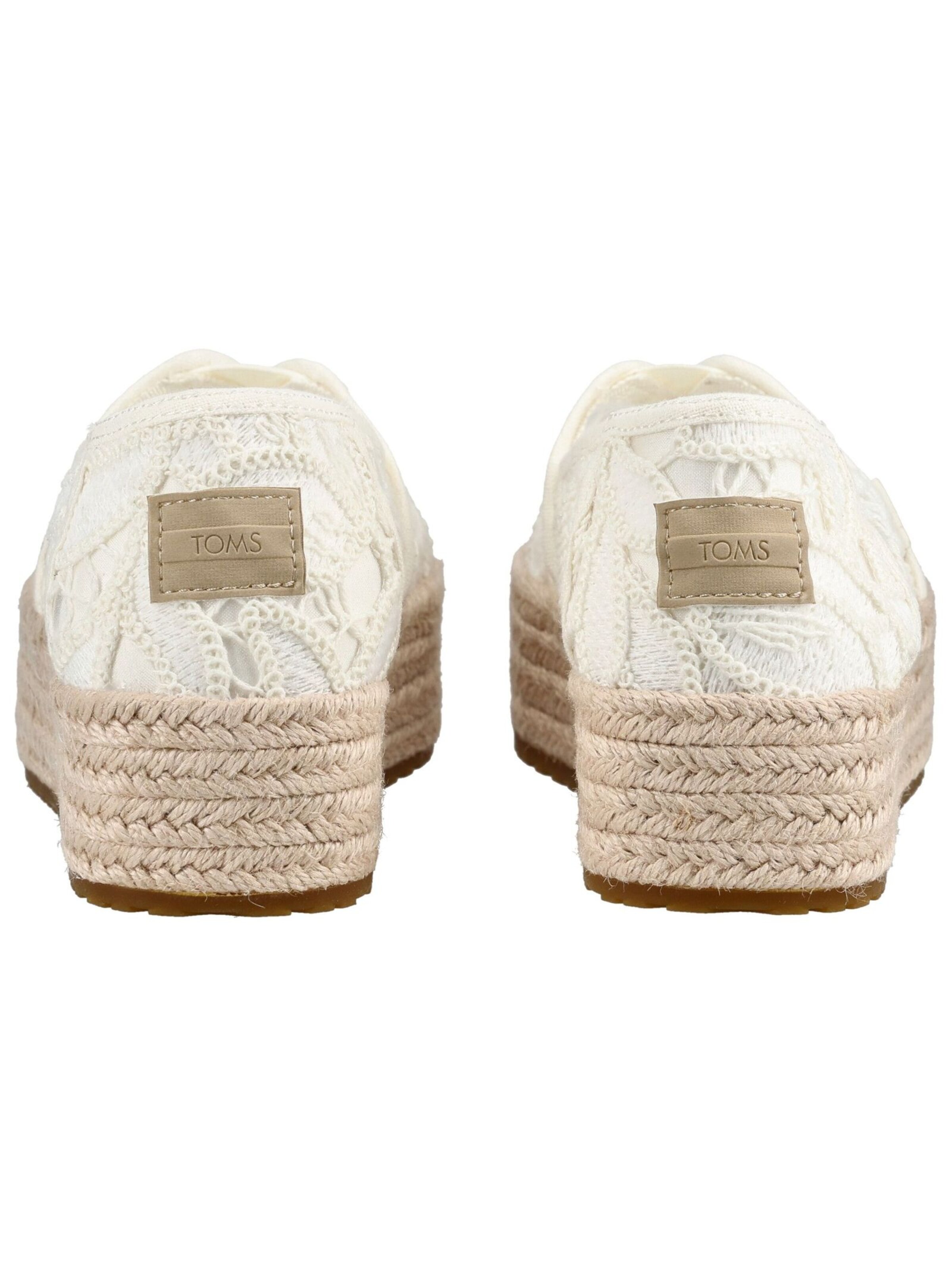 TOMS Espadrilles 'Valencia' in Beige