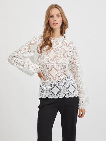 VILA - Blusa 'Rasmi' en blanco: frente