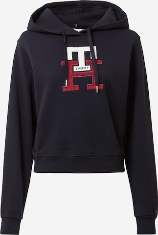 Sweat-shirt TOMMY HILFIGER en bleu : devant