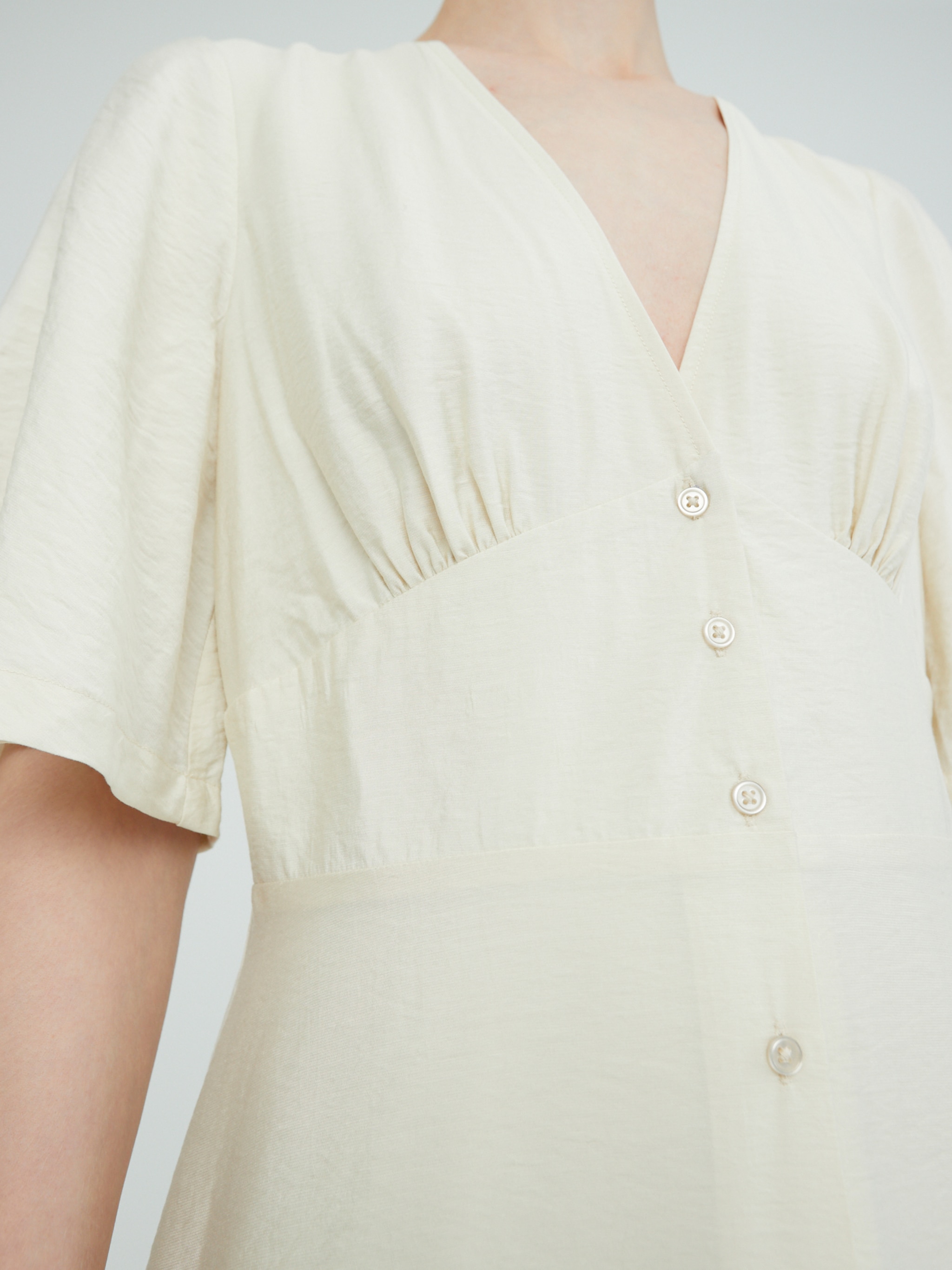 EDITED Produits Robe 'Vera' blanc