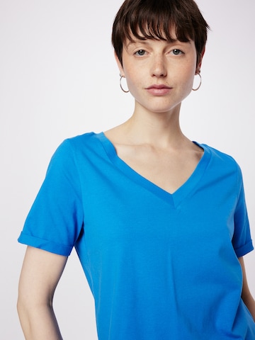 PIECES - Camisa 'RIA' em azul