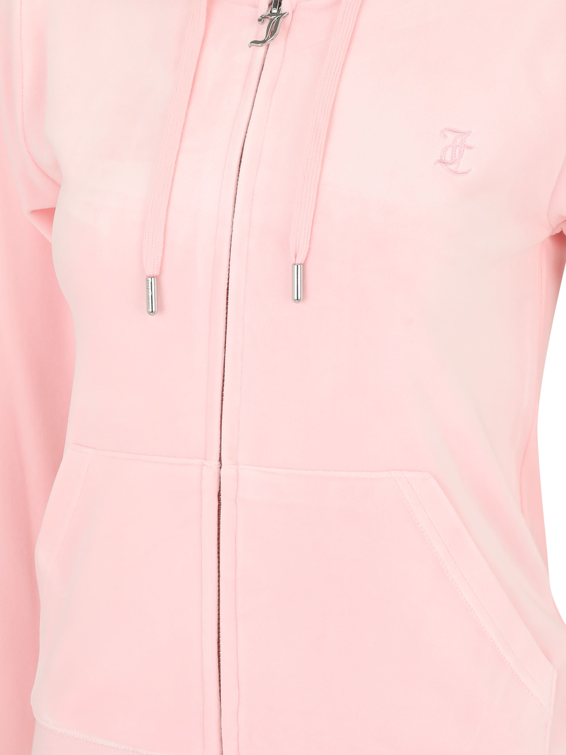 Juicy Couture Tall Tepláková bunda 'ROBERTSON' - Ružová