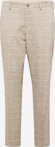 Coupe slim Pantalon chino 'OASIS' SELECTED HOMME en beige : devant