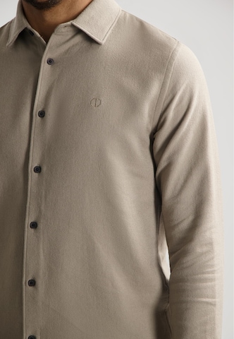 Coupe regular Chemise 'Alvin' Dstrezzed en marron