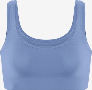 Hanro Bra 'Touch Feeling' in Blue: front