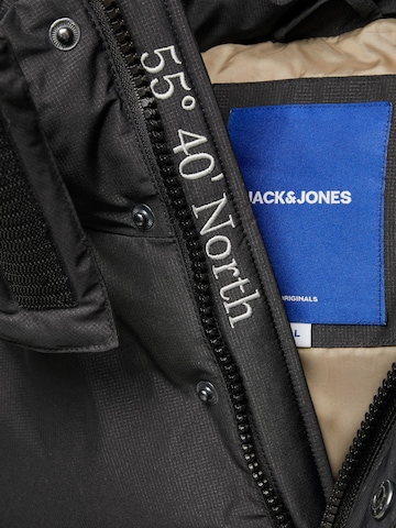 JACK & JONES Winter Jacket 'TWICE' in Black