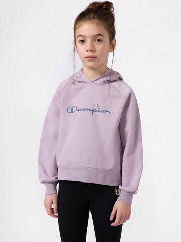 Champion Authentic Athletic Apparel Суичър в лилав: отпред