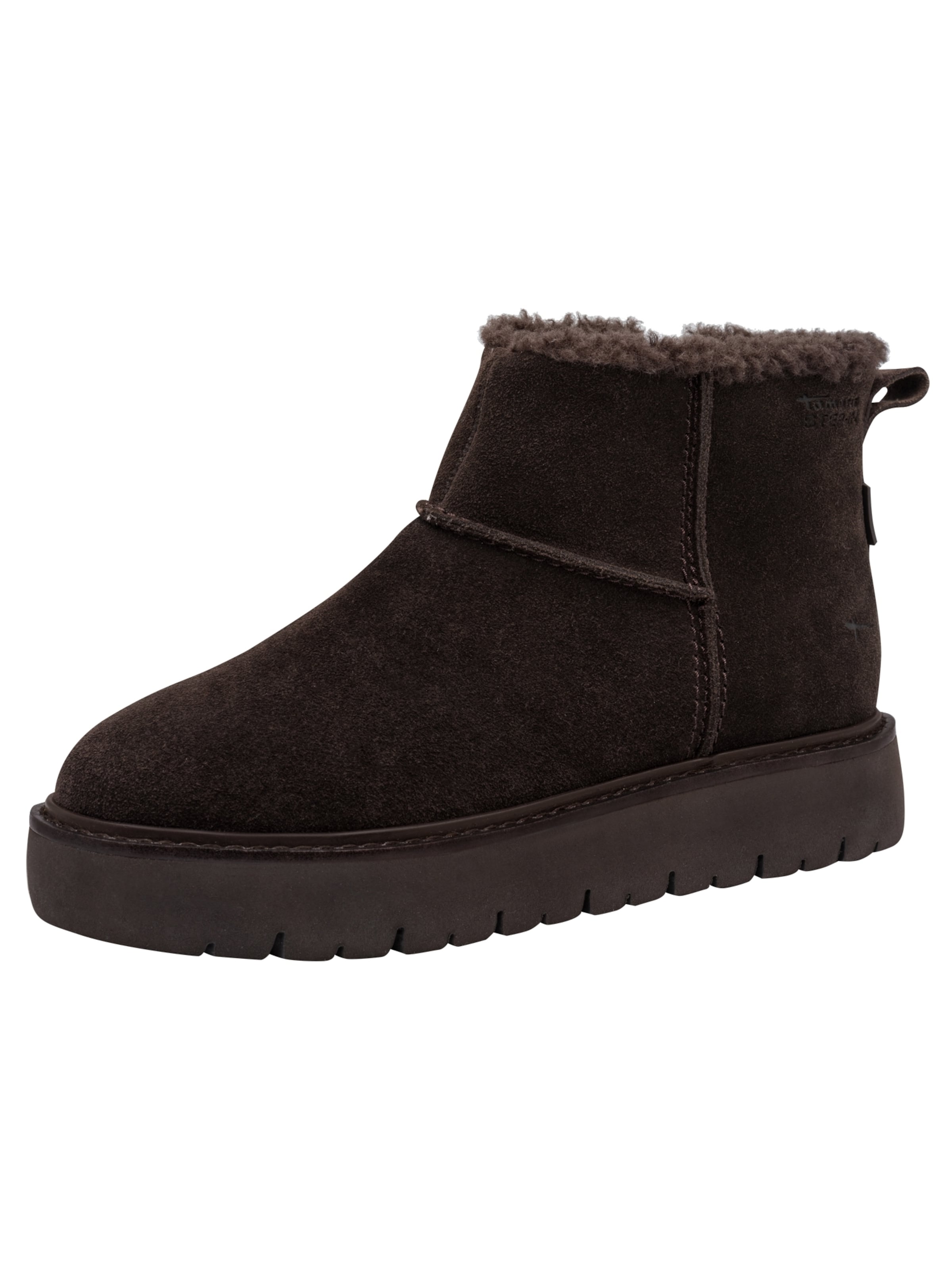 Boots Tamaris en marron : devant