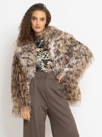 JIORO Winter Coat 'ESSENTIALS' in Mixed colors