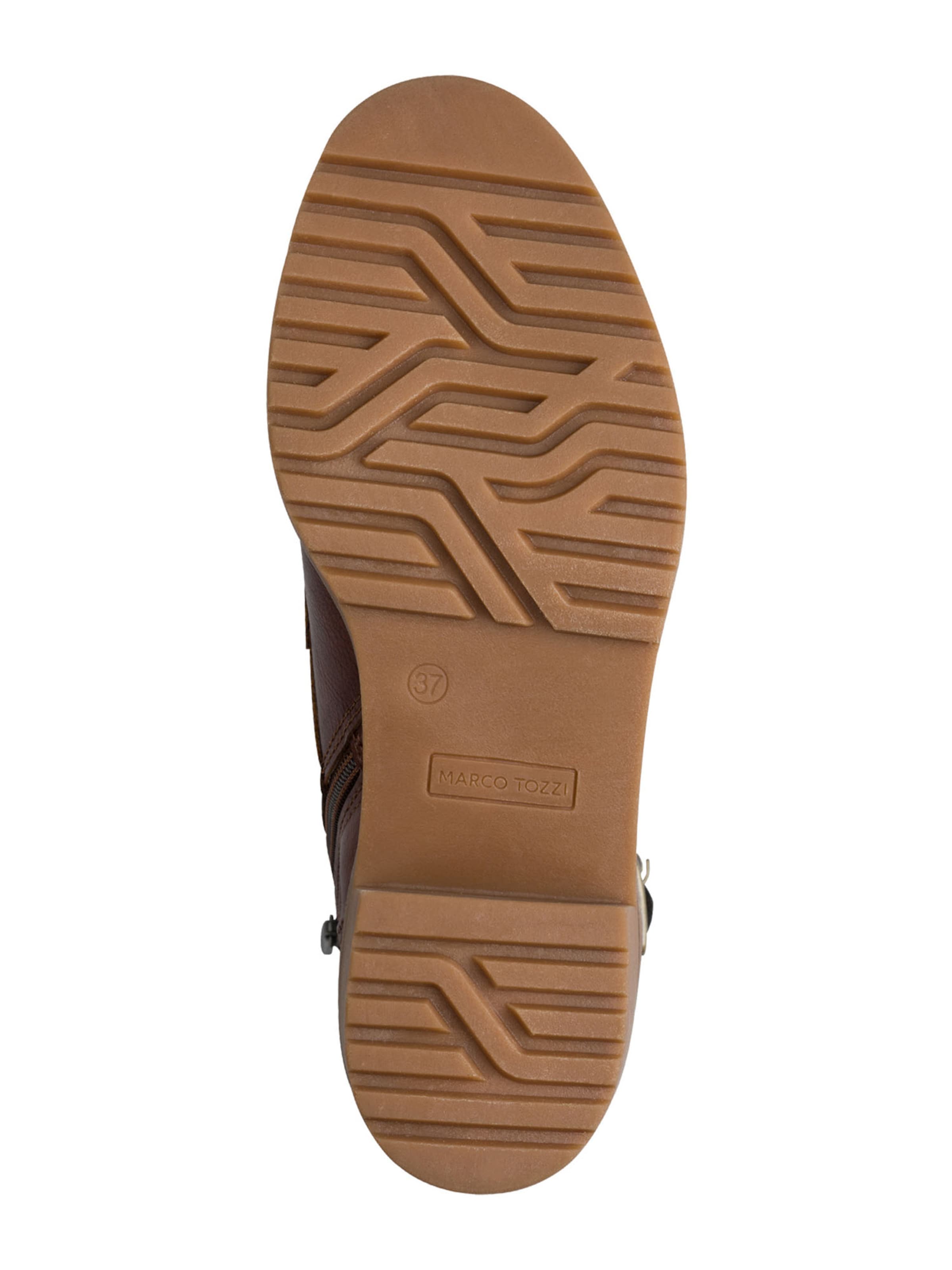 MARCO TOZZI Lace-Up Ankle Boots in Brown