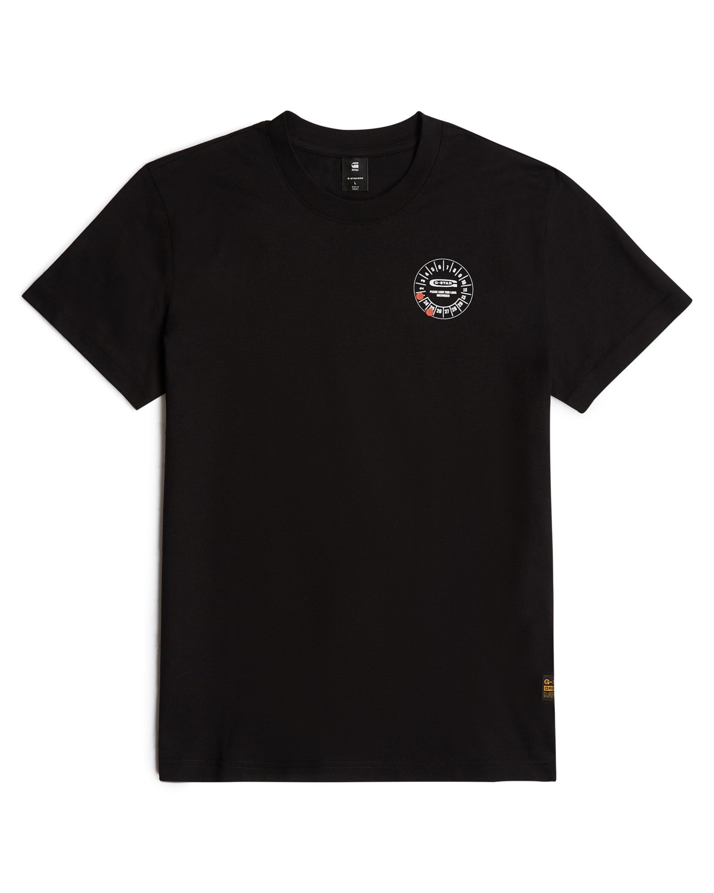 G-STAR Shirt 'Gauge' in Black: front