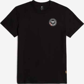 G-STAR Shirt 'Gauge' in Black: front