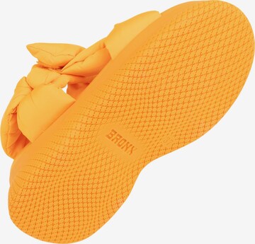 BRONX Sandalen met riem 'Bru-Te' in Oranje