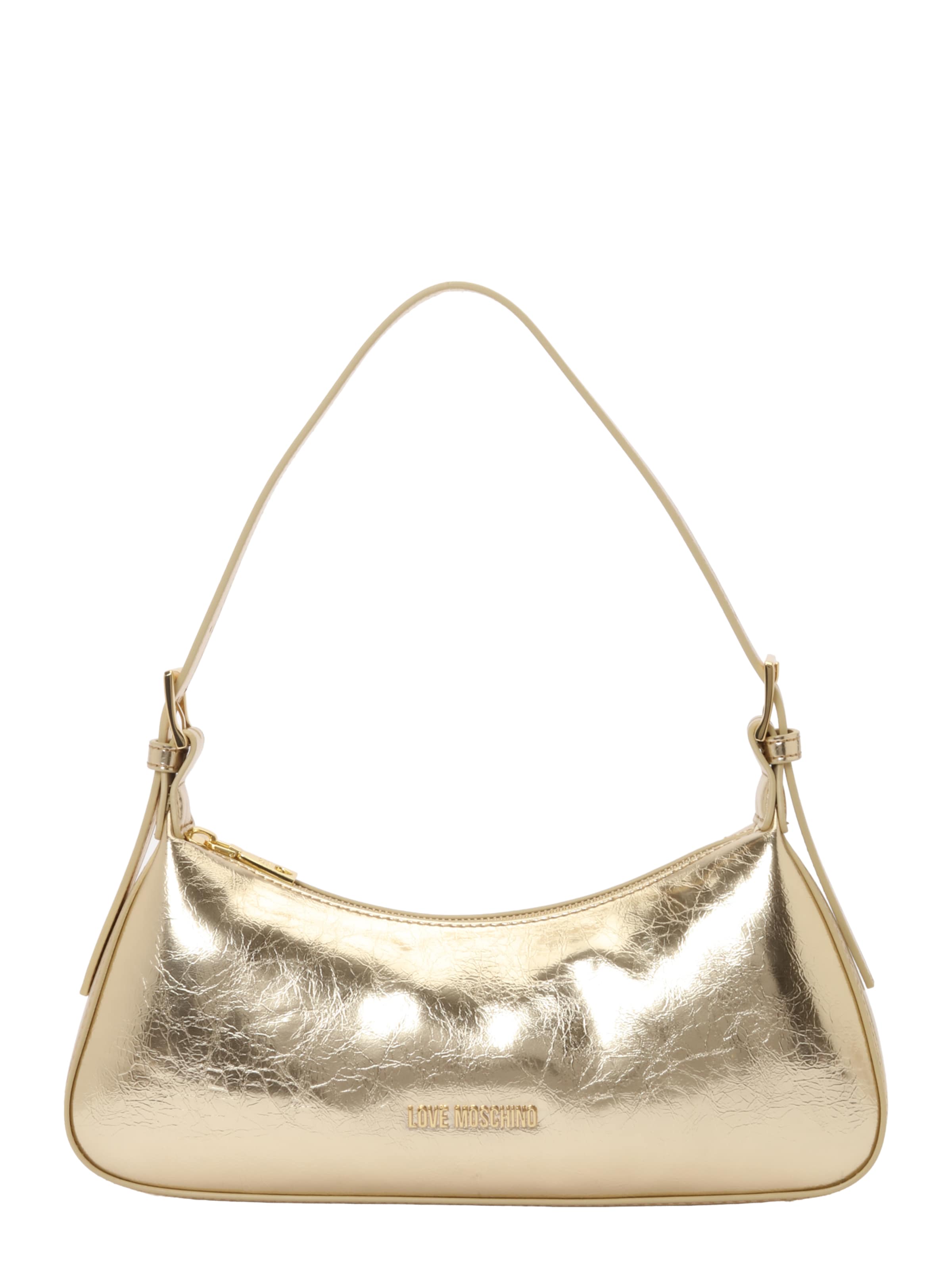 Love Moschino Schoudertas in Goud: voorkant