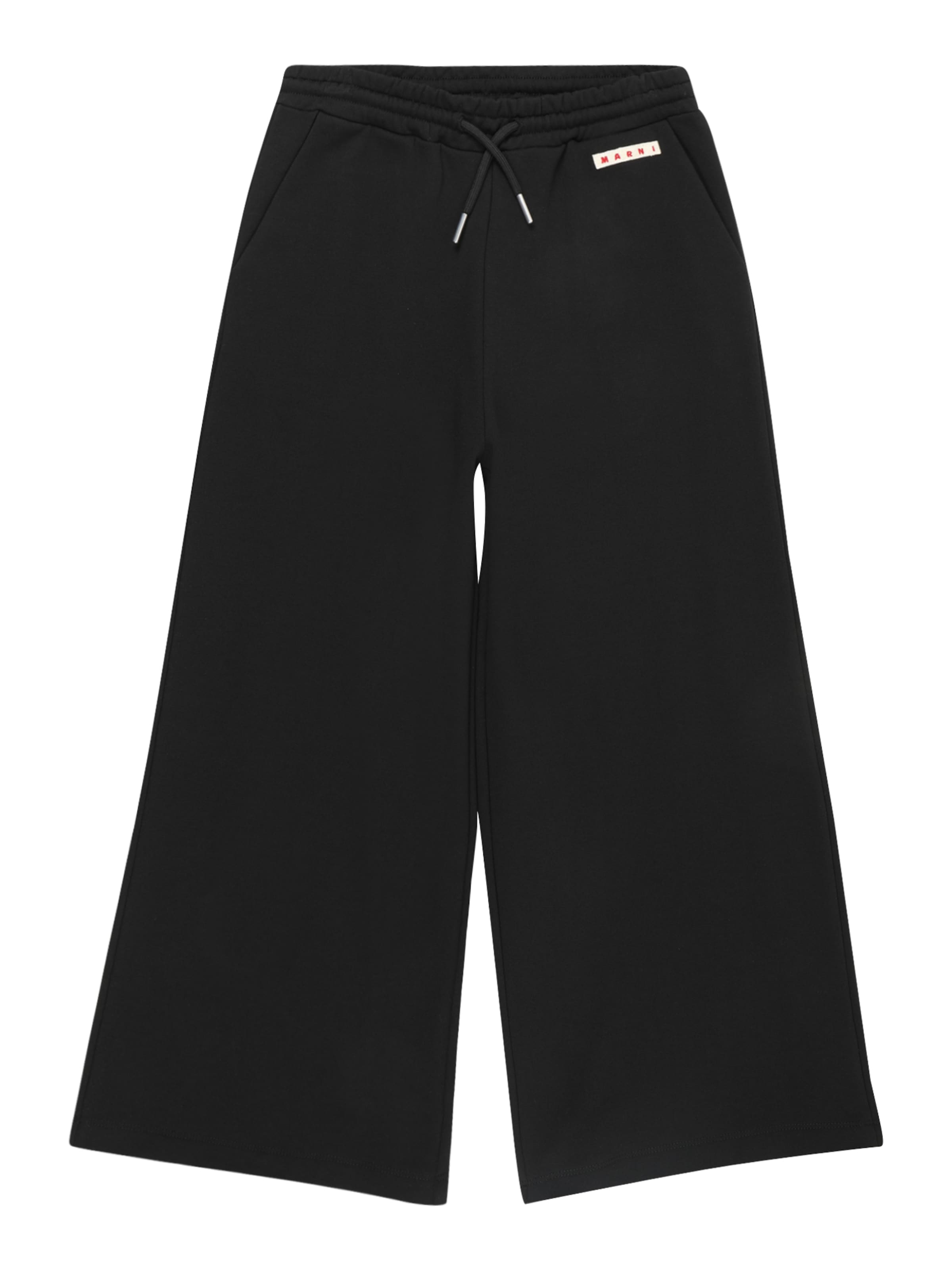 Marni Wide leg Παντελόνι σε μαύρο: μπροστά